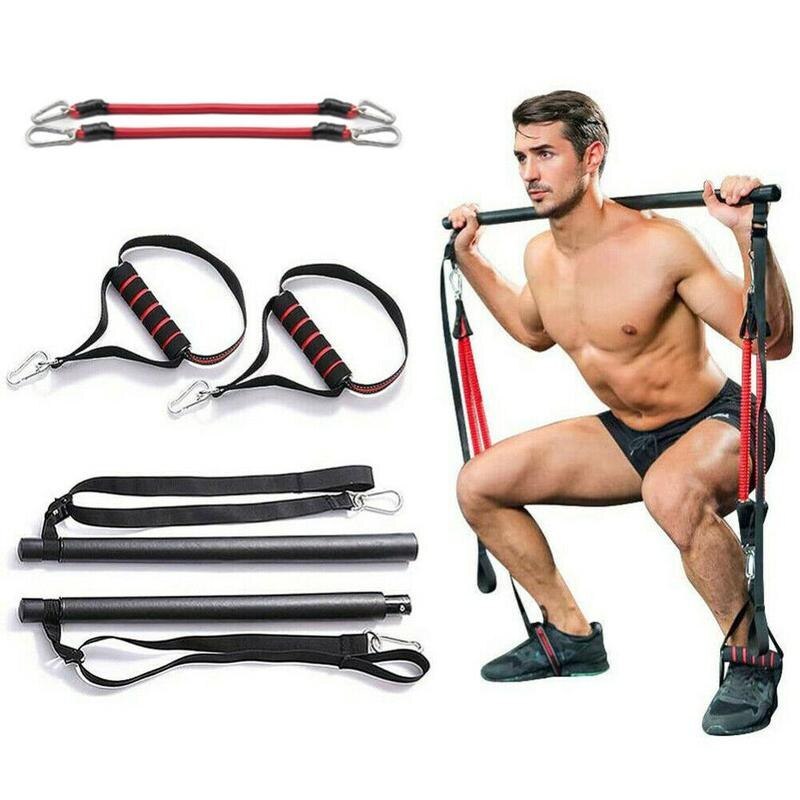 Portable Pilates Bar Resistance Kit