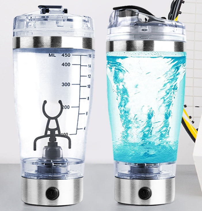 Electric USB Protein Shaker Bottle