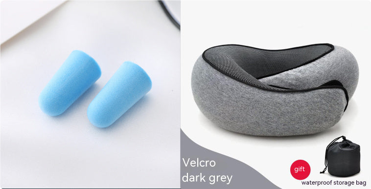 U-Shaped Memory Foam Travel Pillow