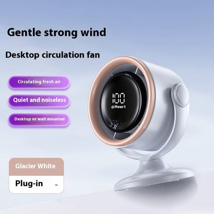 USB Rechargeable Desktop Clip Fan