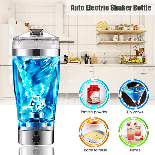 Electric USB Protein Shaker Bottle