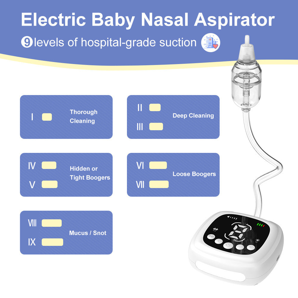 Electric Baby Nasal Aspirator Cleaner