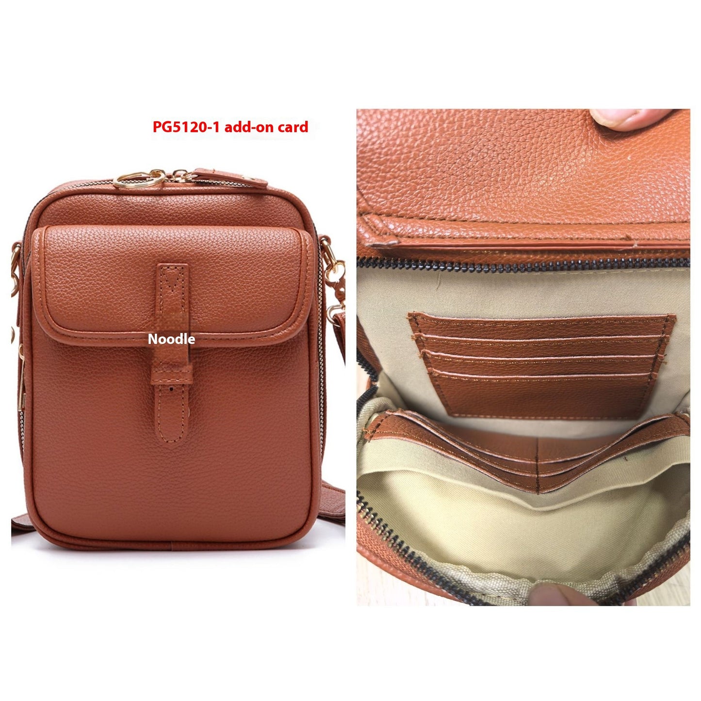 Vintage Large Capacity Messenger Backpack