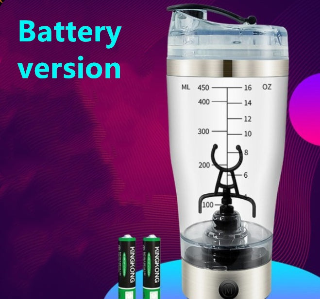 Electric USB Protein Shaker Bottle