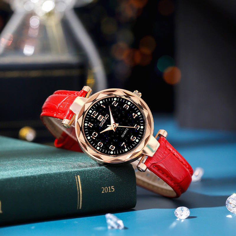 Women's Starry Sky Waterproof Quartz Watch