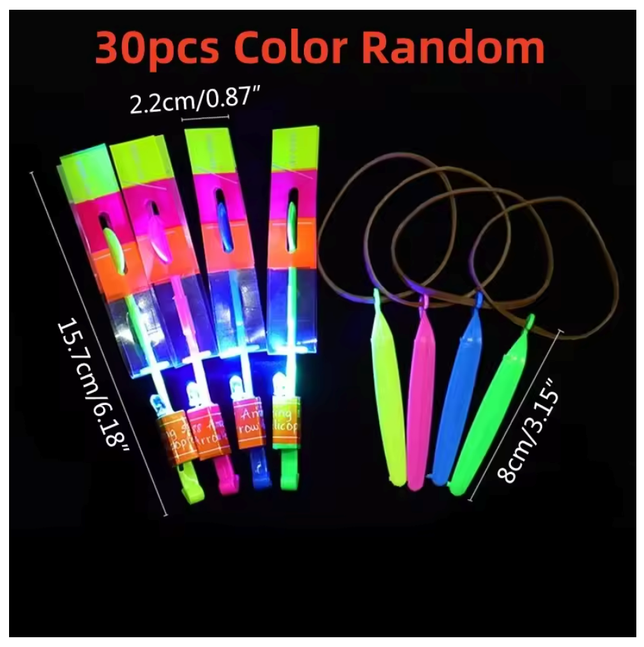 Leo's Rocket Helicopter with LED Lights