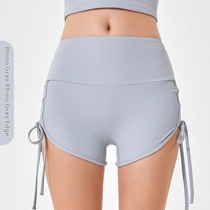 High Elastic Drawstring Sports Shorts