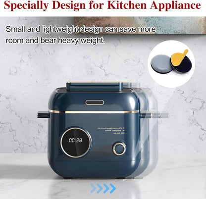 Effortless Mobility: Set of 12 Kitchen Appliance Sliders for Convenient Sliding and Storage